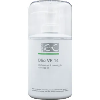 Masážní přípravek Olio VF14 - Profesionální masážní olej BeC Natura 300 ml