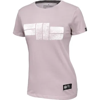 Dámské tričko PitBull West Coast Pit Bull West Coast - dámské triko Classic Logo pink Barva: růžová, Vel: S