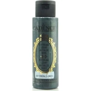 Speciální výtvarná barva Metalická barva Extreme light 70 ml - emerald green smaragdová zelená -