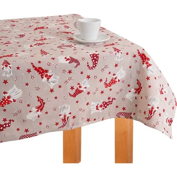 ubrus B.E.S. - Petrovice, s.r.o. Ubrus DEKOTEX - Vánoční trpaslíci Rozměr: ⌀140