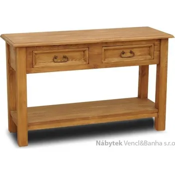 Konferenční stolek dřevěný rustikální stylový konferenční stolek z masivního dřeva borovice Mexicana CON07 euromeb