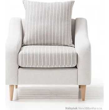 Křeslo moderní čalouněné křeslo Benito 1S optisof