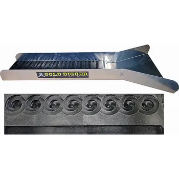 Devin Gold - splav na rýžování zlata - Černá 20 x 125 cm