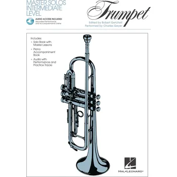 MASTER SOLOS FOR TRUMPET + Audio Online / trumpeta a klavír