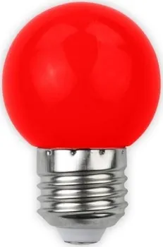 Žárovka Armin Trade LED 1W E27 červená