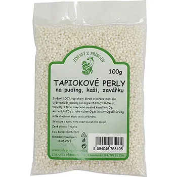 Tapioka Zdraví z přírody Tapioca perly