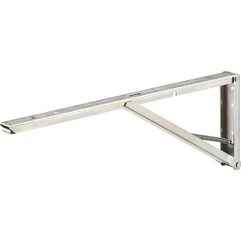 Nábytkové kování Sklopné konzole, nosnost 40 kg/pár rameno 380 mm, ocel pozinkovaná