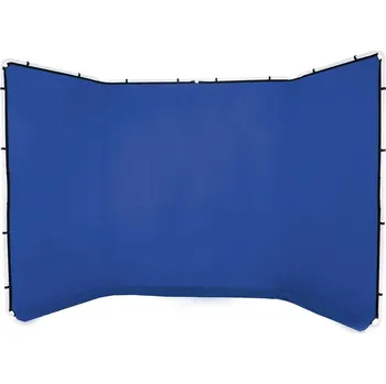 Fotoateliérová technika Lastolite Panoramatické pozadí (MODRÉ) včetně konstrukce