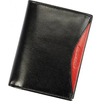 Módní doplněk Peněženka Rovicky 1541-03-BOR - černá + červená