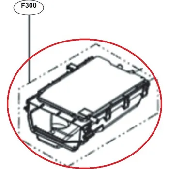 Originální tělo násypky ACZ72970508 pro pračku LG