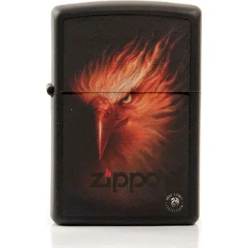 ZIPPO schwarz color "Anne Stokes Flame Eagle" 60003582