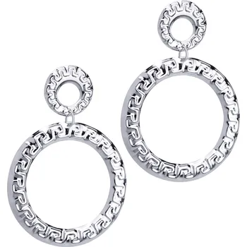 Náušnice BRUNOshop.cz Visací náušnice se vzorem KRUHY
