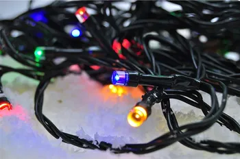 Vánoční osvětlení Solight 1V110-M řetěz 50 LED multicolor