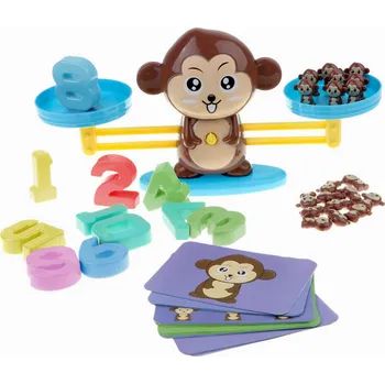 Dětské počítadlo DAALO Opičí váha s čísly