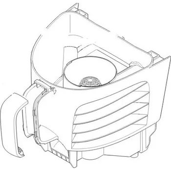 Domácí spotřebič Prachová nádoba 996510062295 k vysavači Philips