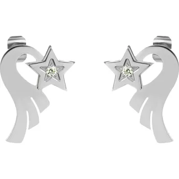 Náušnice BRUNOshop.cz Náušnice KOMETA s kamínkem