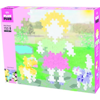 ostatní stavebnice Plus-Plus Big Pastel holka se psem 150 dílků