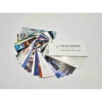 Vzorník A5 Solar Screen technologické fólie