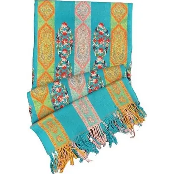 Šála Top textil Originální šála s květinovou výšivkou