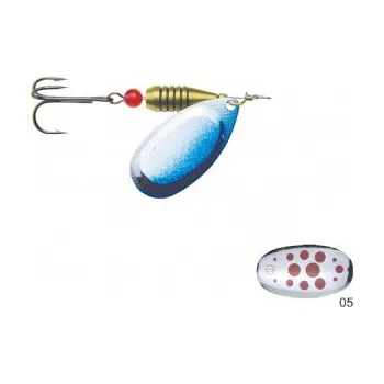 Umělá nástraha Mistrall rotační třpytka CALIRO vel. 4, 9g, barva 05-MB30340905