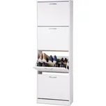 Botník LINZ 4 výklopy bílý