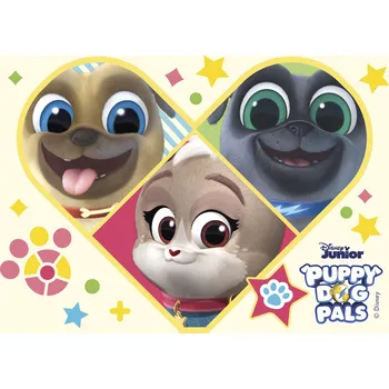 Jedlá dekorace na dort Jedlý papír Kámoši hafíci 15x21cm EXP 04/2023