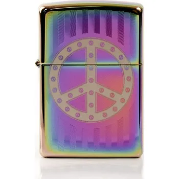 ZIPPO Rainbow gelasert "Peace" 60003571