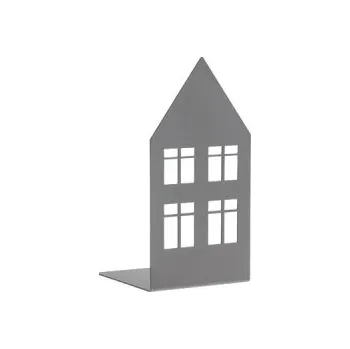 Svícen Kovová dekorace/svícen Storgatan House Grey 14 cm