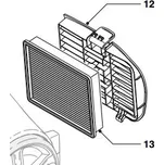 Hepa filtr do vysavače Philips 432200494021 HEPA13
