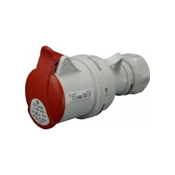 Elektrická zásuvka Zásuvka spojovací ISN 1643 na 4 kolíky 16 A