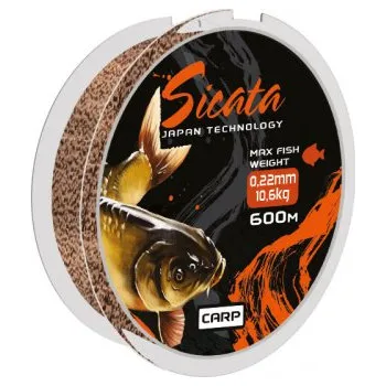 Mistrall vlasec Sicata carp 600 m, průměr 0,35 mm-MZM3604135