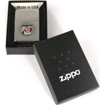 Zippo chrom poliert color 75' Anniversary Edition