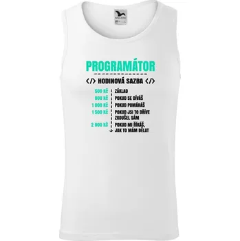 Pánské tílko Pánské tílko Malfini Core Hodinová sazba - programátor