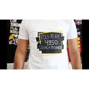 Textilní nažehlovací páska Tabulová nažehlovací fólie Poli-Flex 4950 Blackboard