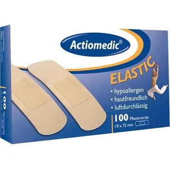 Náplast ACTIOMEDIC ELASTIC set náplastí (100 ks)