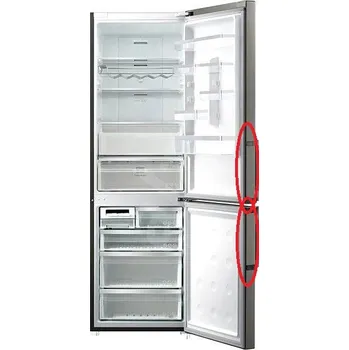 Příslušenství pro lednici Samsung DA97-11532D madlo chladničky i mrazničky pro kombinovanou ledničku