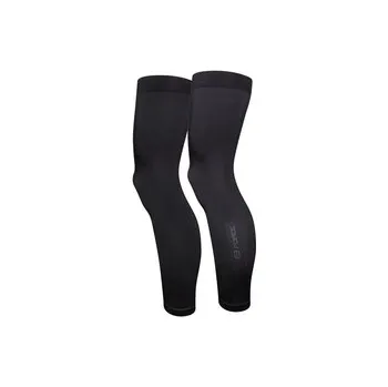 Cyklistické návleky Force návleky na nohy Breeze pletené černá, vel. XL-XXL
