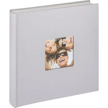 Fotoalbum WALTHER FUN, klasické /100 stran, 30x30, světle šedé