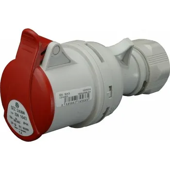 Elektrická zásuvka Zásuvka spojovací ISN 3253 na 5 kolíků 32 A