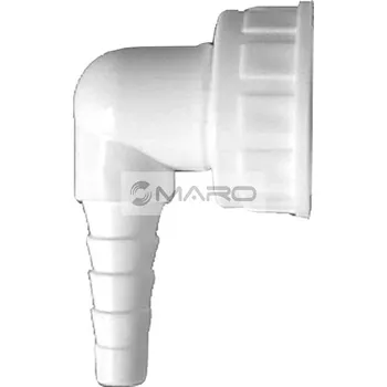 Sifon HL Kolínko připojovací 1" na hadičku 8 - 13 mm, HL19.2