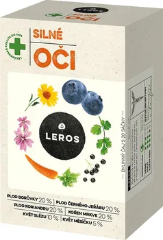 Léčivý čaj Leros Silné oči borůvka/měsíček 20x 1,5 g