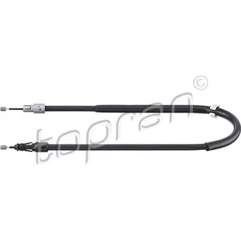 Brzdový systém Tažné lanko, parkovací brzda TOPRAN 408 399