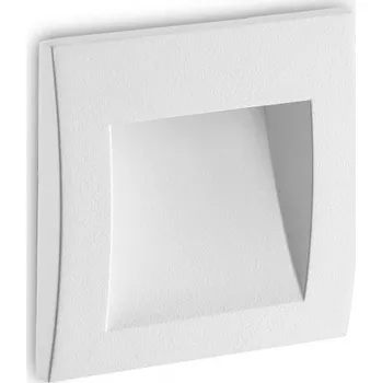 Venkovní osvětlení Ideal Lux 268996 LED venkovní nástěnné orientační svítidlo Wire 1x1,5W | 60lm | 3000K | IP65 - bílá + K nákupu nad 3000 Kč dárek zdarma