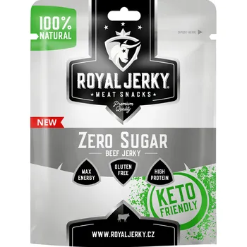Sušené maso Royal Jerky Beef Zero Sugar 40 g
