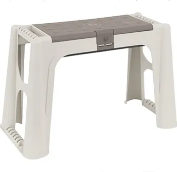 Stolička ArtPlast Multifunkční zahradní stolička 58 x 29 x 37 cm béžová/hnědá