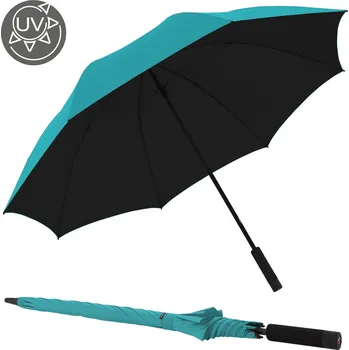 Deštník Knirps U.900 Ultra Light XXL Manual turquoise UV - unisex holový deštník