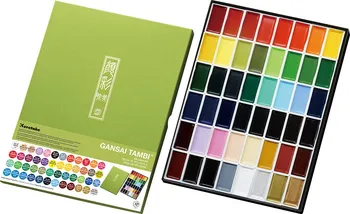 Vodová barva Kuretake Gansai Tambi Akvarelové barvy 48 ks