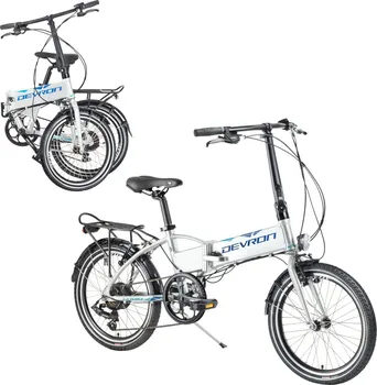 Elektrokolo Devron Bike 20124 2.0 8,7 Ah 20" šedé
