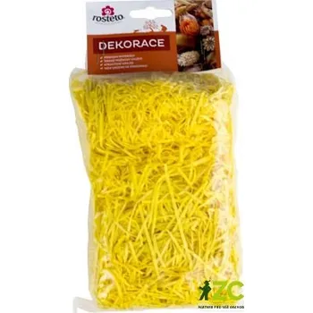 Příze Dřevitá vlna Rosteto žlutá - 50 g