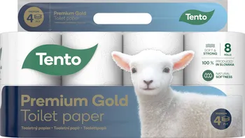 Toaletní papír Tento Premium Gold 4vrstvý 8 ks